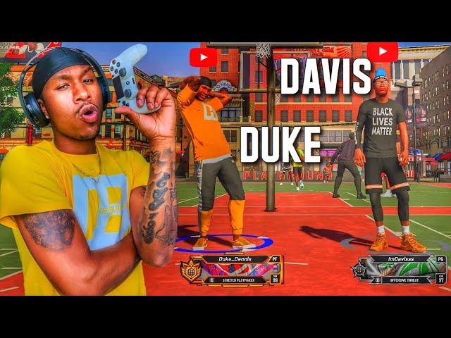 The UNDEFEATED DUO Is BACK on NBA 2K20! Showing Imdavisss my Stretch Big Playmaker! Best Jumpshot!