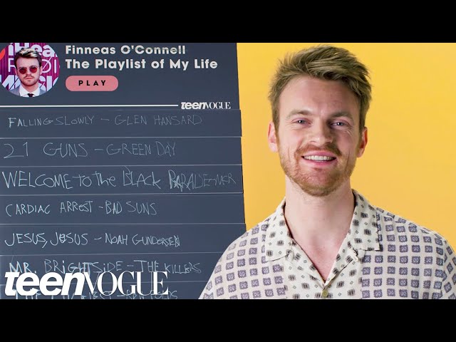 FINNEAS Creates the Playlist of His Life | Teen Vogue