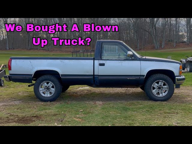 Pulling The 350 Out Of This '89 Chevy K1500!!