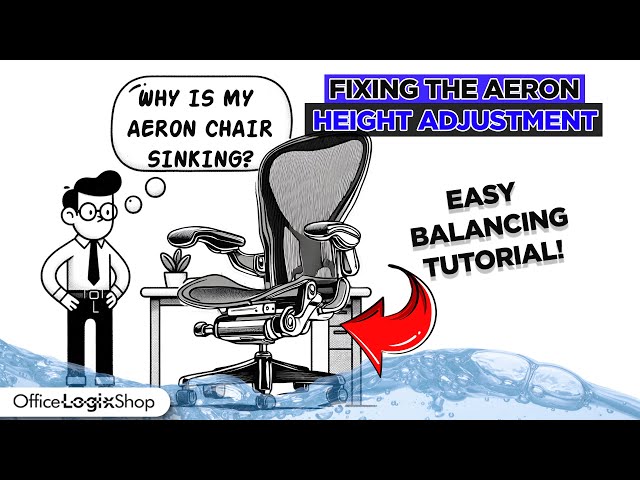 Fixing the Herman Miller Aeron Chair Sinking - Easy and Quick Fix