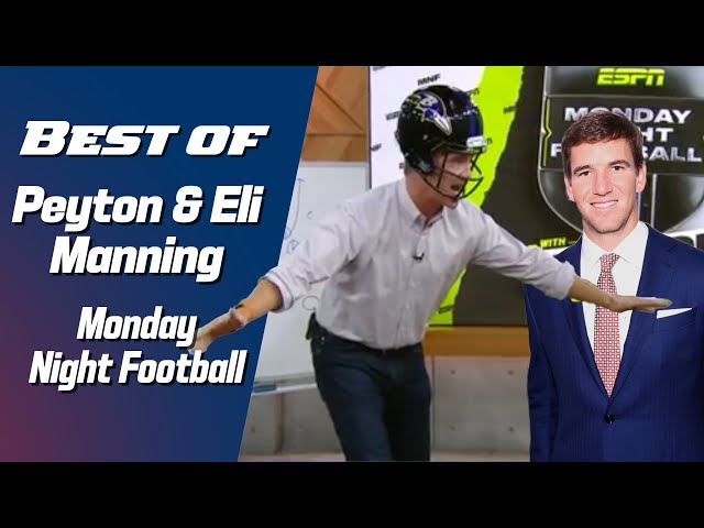 Best of Peyton & Eli Manning on Monday Night Football