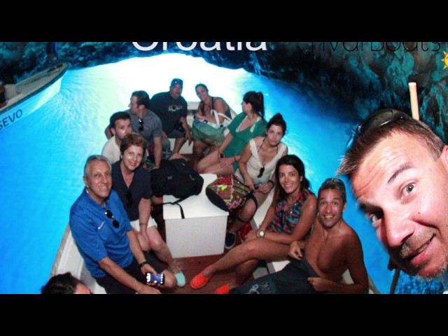 CROATIA Blue cave excursion 360 view