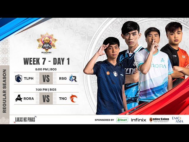 🔴 LIVE | MPL PH S14 | FILIPINO - Week 7 Day 1