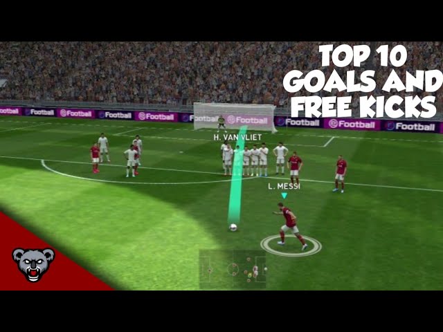 PES 21 MOBILE - TOP 10 GOALS