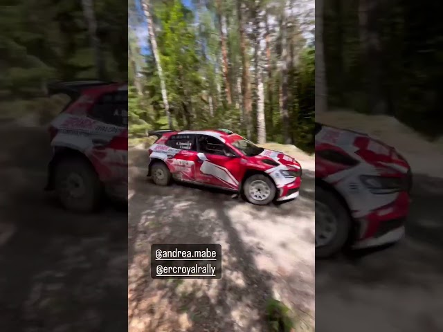 Jump Flat Out with Andrea Mabellini Skoda| Royal Rally of Scandinavia