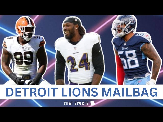 Lions Rumors Mailbag: Lions Trade Rumors On Harold Landry, Maxx Crosby, Za'Darius Smith + Titans