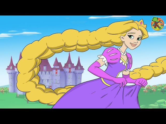 Princess Rapunzel | KONDOSAN English Fairy Tales & Bedtime Stories For Kids | Cartoon | Animation