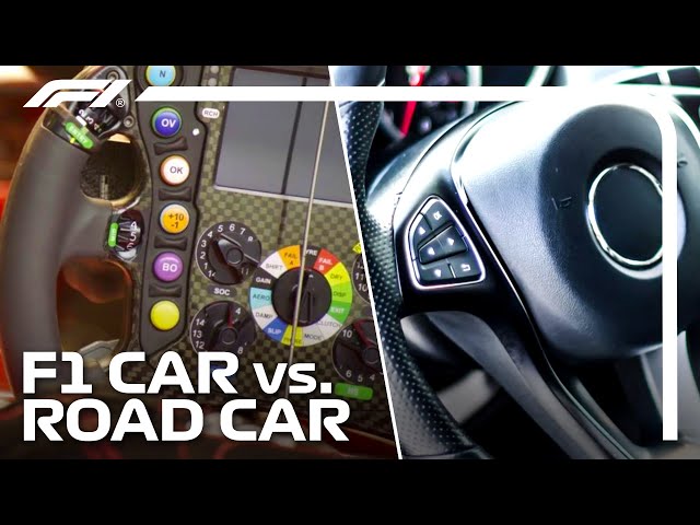 How Different Is An F1 Car's Steering Wheel To A Road Car's? | Aramco