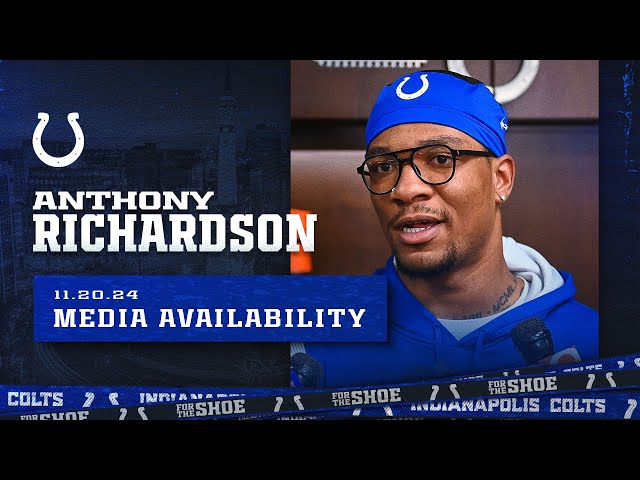 Anthony Richardson Media Availability | November 20