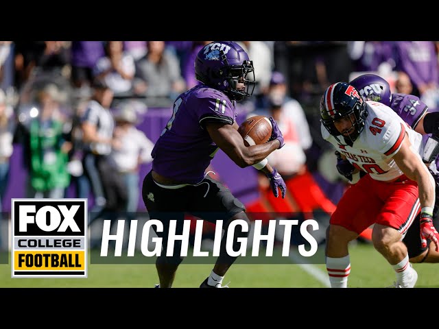 Texas Tech vs. No. 7 TCU Highlights | CFB on FOX