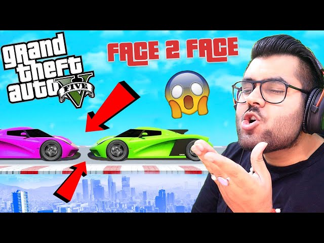 FACE 2 FACE in GTA 5 ft.  @CookiePie  | Hitesh KS