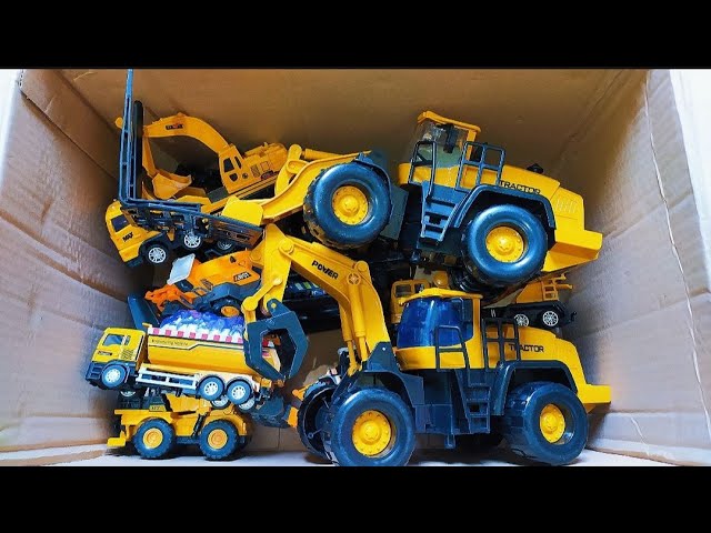 Mega RC Trucks RC Heavy Haulage RC Car Transport RC Traktor Volvo Lesu BL71 RC Wheel Loader Dozer!!