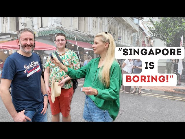 What tourists REALLY think of Singapore🇸🇬