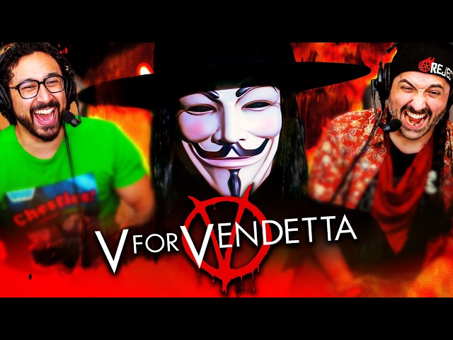 V FOR VENDETTA (2005) MOVIE REACTION!!  UNDERRATED & POWERFUL DC MOVIE! Natalie Portman | Wachowskis