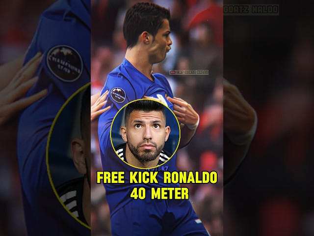 AGUERO HATES CRISTIANO RONALDO #cr7goatznaldo #cristianoronaldo #shorts