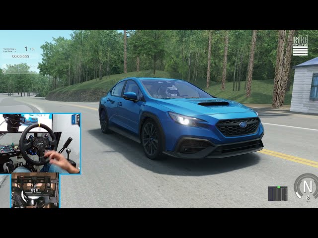 2022 Subaru WRX - Deals Gap ( Tail of the Dragon) - Moza R9 / RS V2