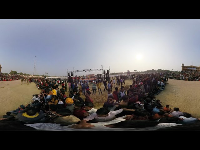 Mataka Daur  (Pitcher Run ) during Camel Festival , Bikaner , 2019