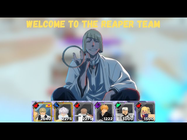 Reaper Team Saves The Ruin Society on Challenger I Anime World Tower Defense