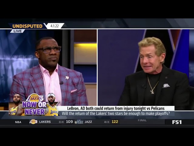 Skip Bayless fires on Lebron, Anthony Davis could return from injury tonight vs Pelicans