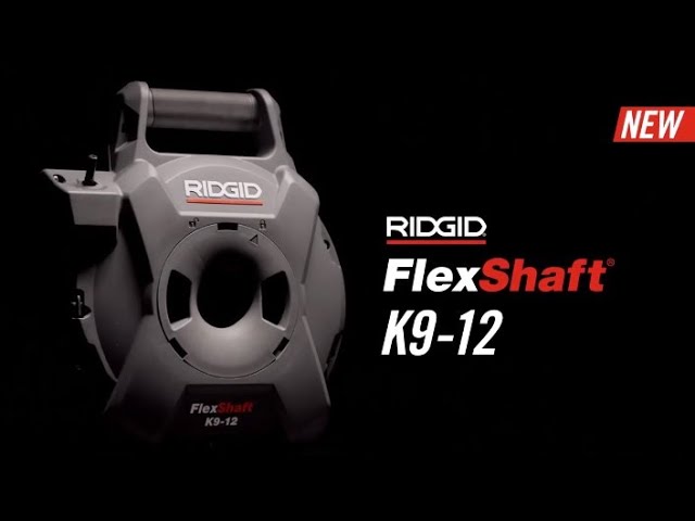 RIDGID® K9-12 FlexShaft® Drain Cleaning Machine