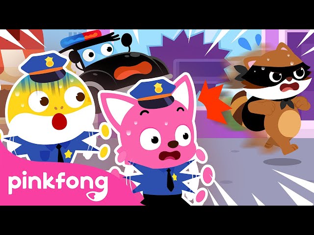 Veo, Veo with Police Car | Catch the Thieves | Car Video | Pinkfong Car Story for Kids