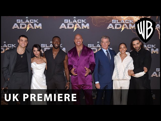 Black Adam - UK premiere - Warner Bros. UK