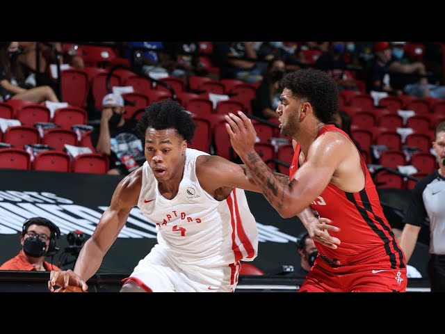 ROCKETS at RAPTORS | NBA PRESEASON 2021-22