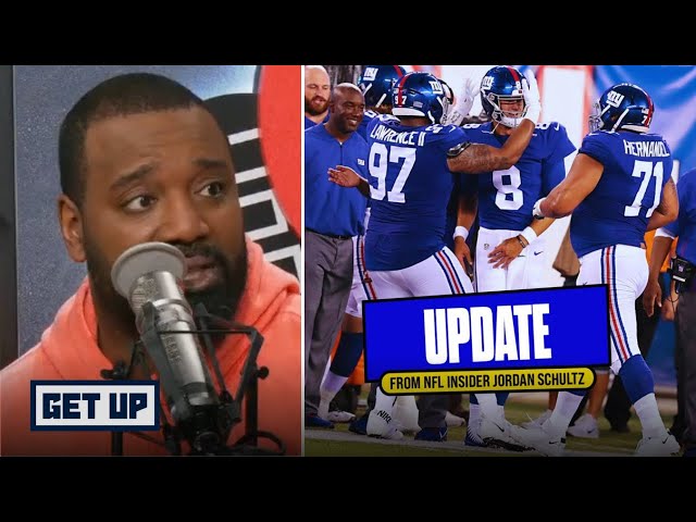 GET UP | "NYG season is OVER" - Chris Canty reacts to Giants players question Daniel Jones benching