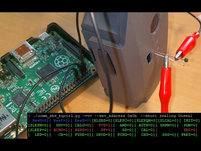 Unlocking SBS-capable battery chip without expensive programmer - example on Mavic Pro battery