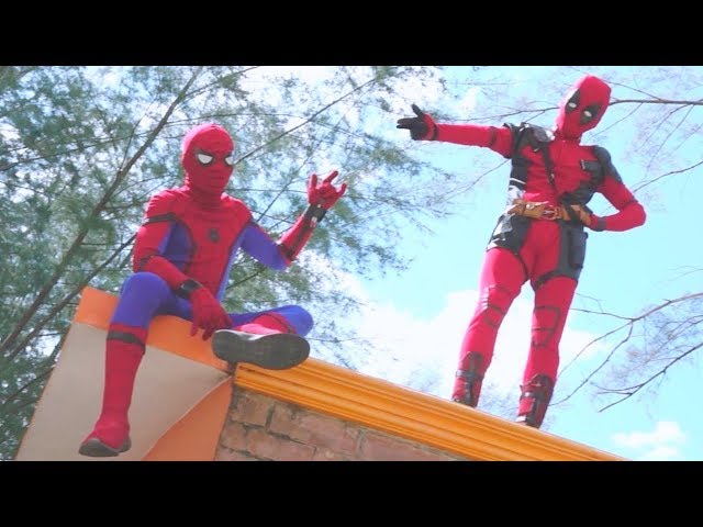 SPIDERMAN VS DEADPOOL!