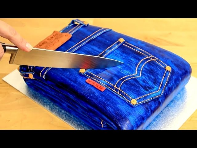 3D JEANS CAKE | Realistic Cakes That Looks Like Everyday Objects