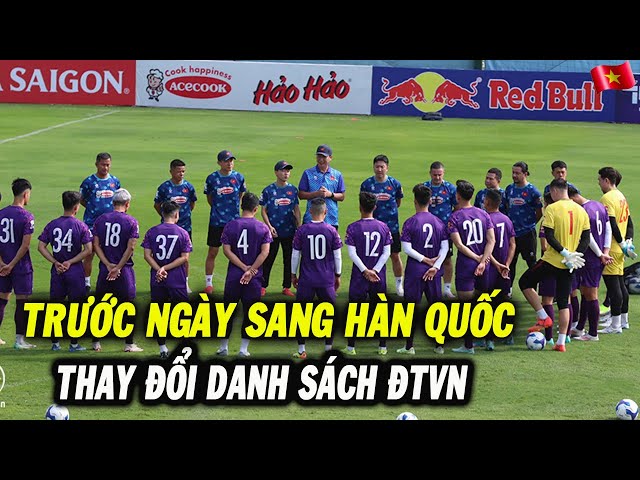 Trước Ngày Sang Hàn Tập Huấn, HLV Kim Sang Sik Bất Ngờ Thay Đổi Danh Sách ĐTVN, Tân Binh Lên Tuyển