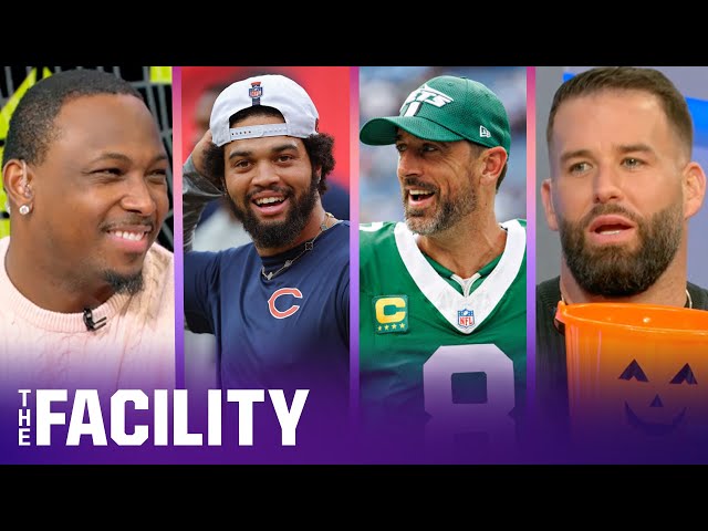 Trick or Treat: Will Rodgers, Caleb & Baker treat Jets, Bears & Bucs to a Week 9 win? | THE FACILITY