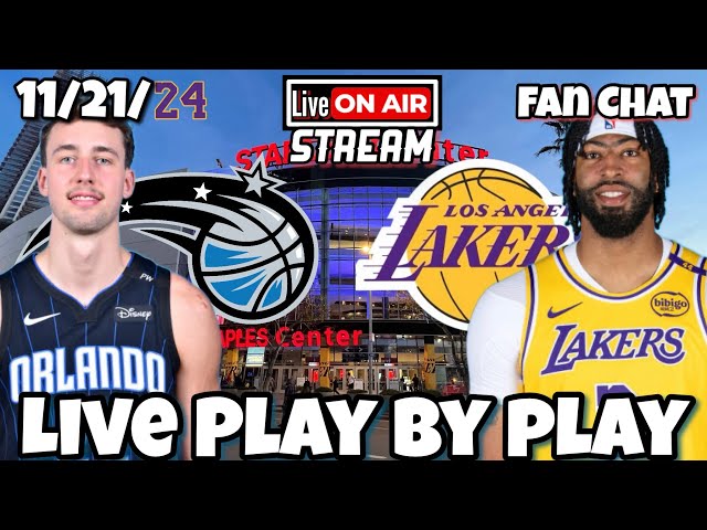 Orlando Magic vs Los Angeles Lakers Live NBA Live Stream