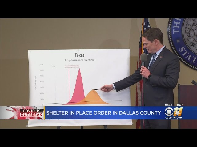 Dallas County Judge Clay Jenkins Orders Residents To Shelter-In-Place Starting Monday