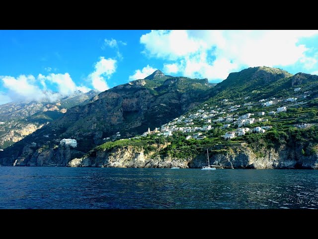 The Amalfi Coast in Italy 4K - Scenic Relaxation Film With Calming Music