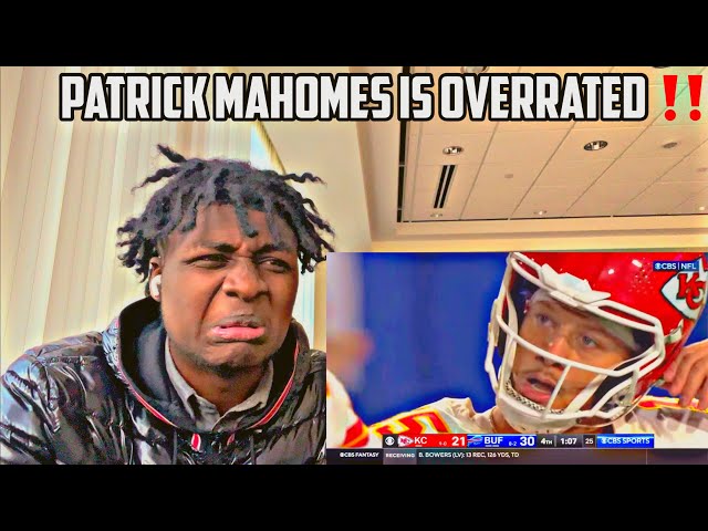 Mahomes Is Disgustingly Overrated 🤢| Kansas City Chiefs vs. Buffalo Bills Highlights Reaction