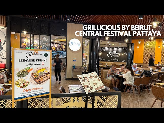 Libanese restaurant Central Festival Pattaya (Grillicious by Beirut)