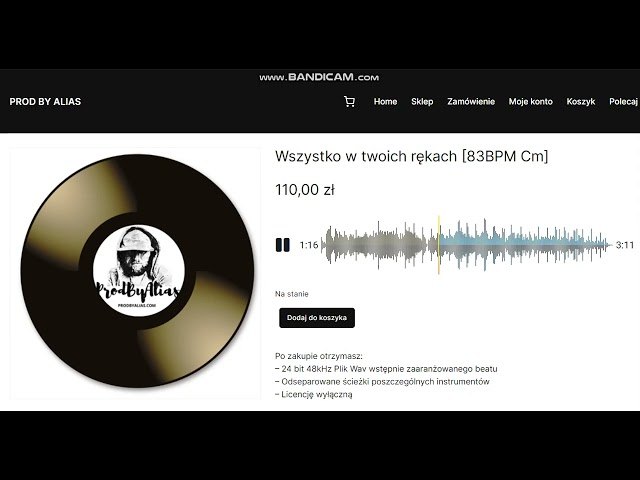 83BPM Cm Exclusive beat [@prodbyalias ] "Wszystko w twoich rękach"