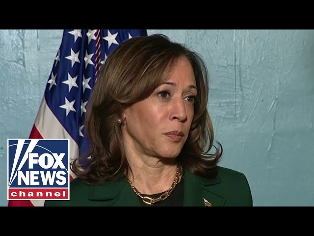 WATCH: Kamala Harris takes questions from reporters