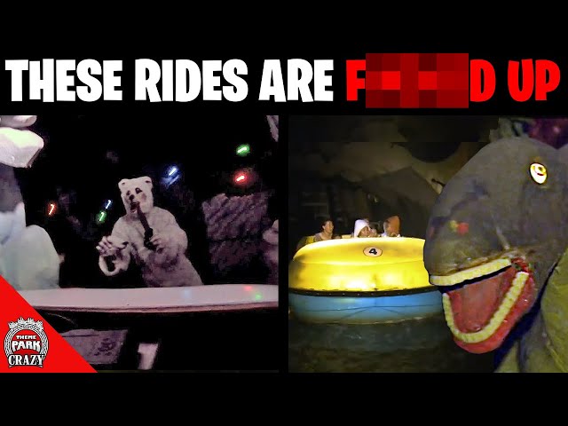 5 STRANGE Dark Rides You've Never Heard of (EPILEPSY WARNING)