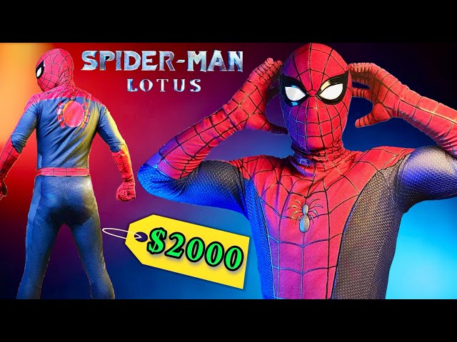 😱 The World’s MOST REALISTIC SPIDER-MAN SUIT! (Spider-Man Lotus)