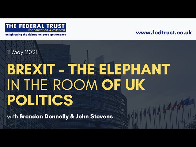 Brexit - the Elephant in the Room of UK Politics