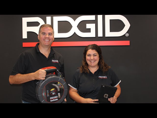 RIDGID SeeSnake Diagnostics Cameras and RIDGIDConnect Software JobSiteLive