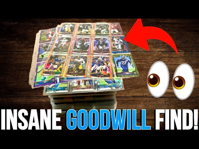 INSANE FOOTBALL CARDS COLLECTION FROM GOODWILL…ONLY $50!?!