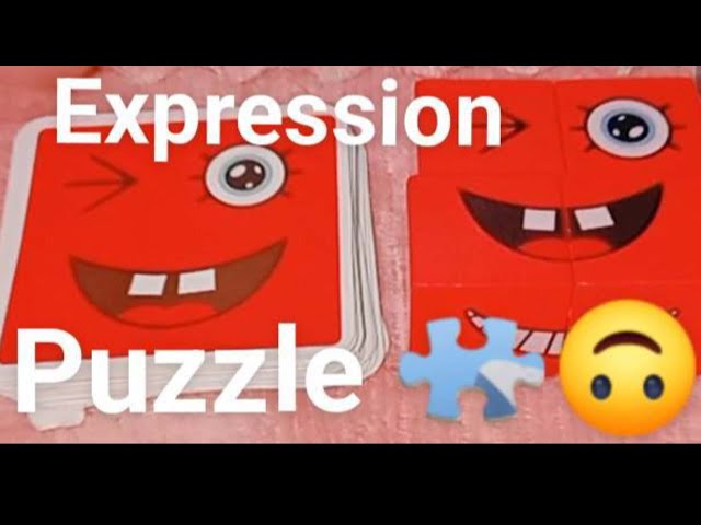 Relaxing Asmr Puzzle Face Challenge #shortsvideo #shortfeed