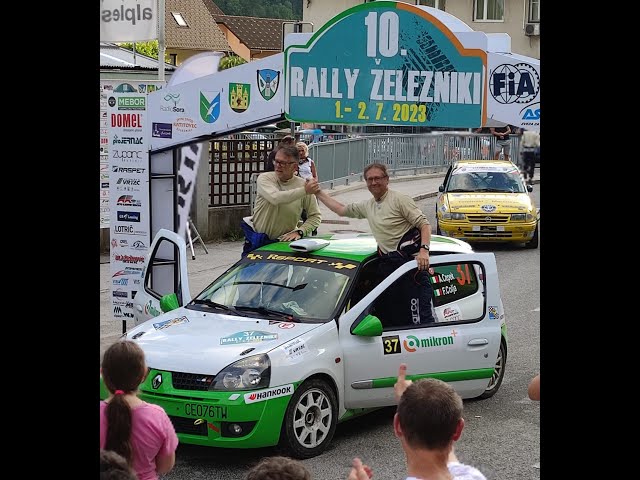 Rally Železniki 2023 - VR180 3D 4k - camera car