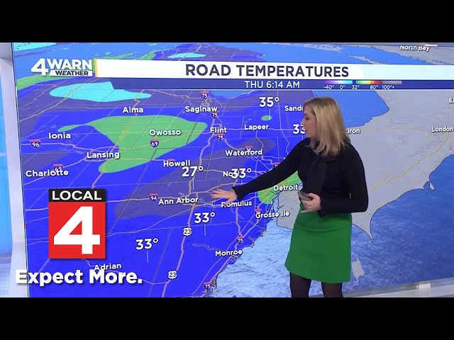 Metro Detroit weather forecast Nov. 21, 2024 -- 6 a.m. Update