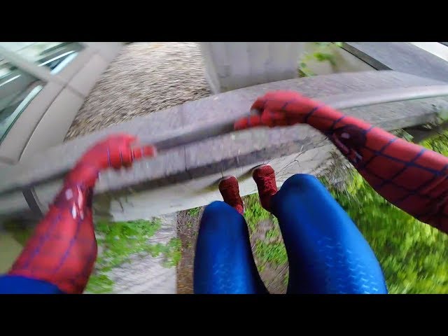 SPIDERMAN Parkour POV - Real Life