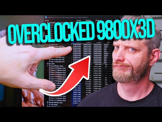 9800X3D Overclocked... this just isn't even fair anymore...